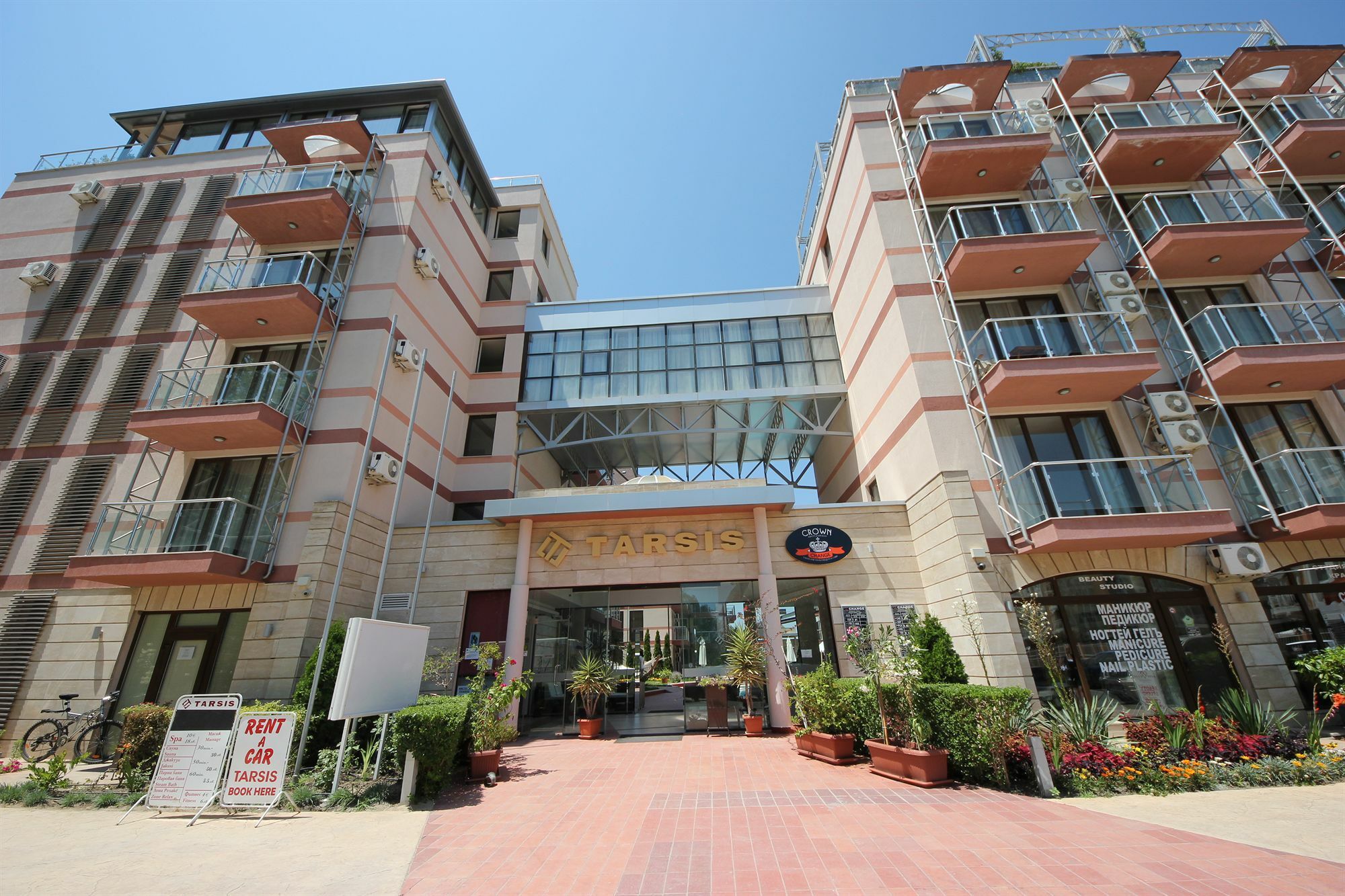 Menada Tarsis Apartments Sunny Beach Exterior photo